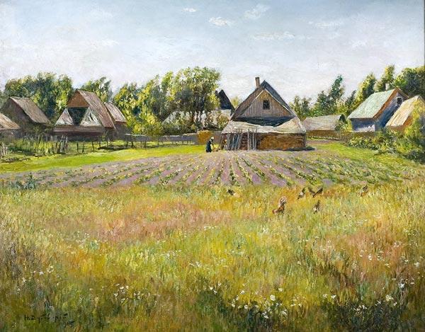 Nikolay Nikanorovich Dubovskoy Rural landscape Spain oil painting art